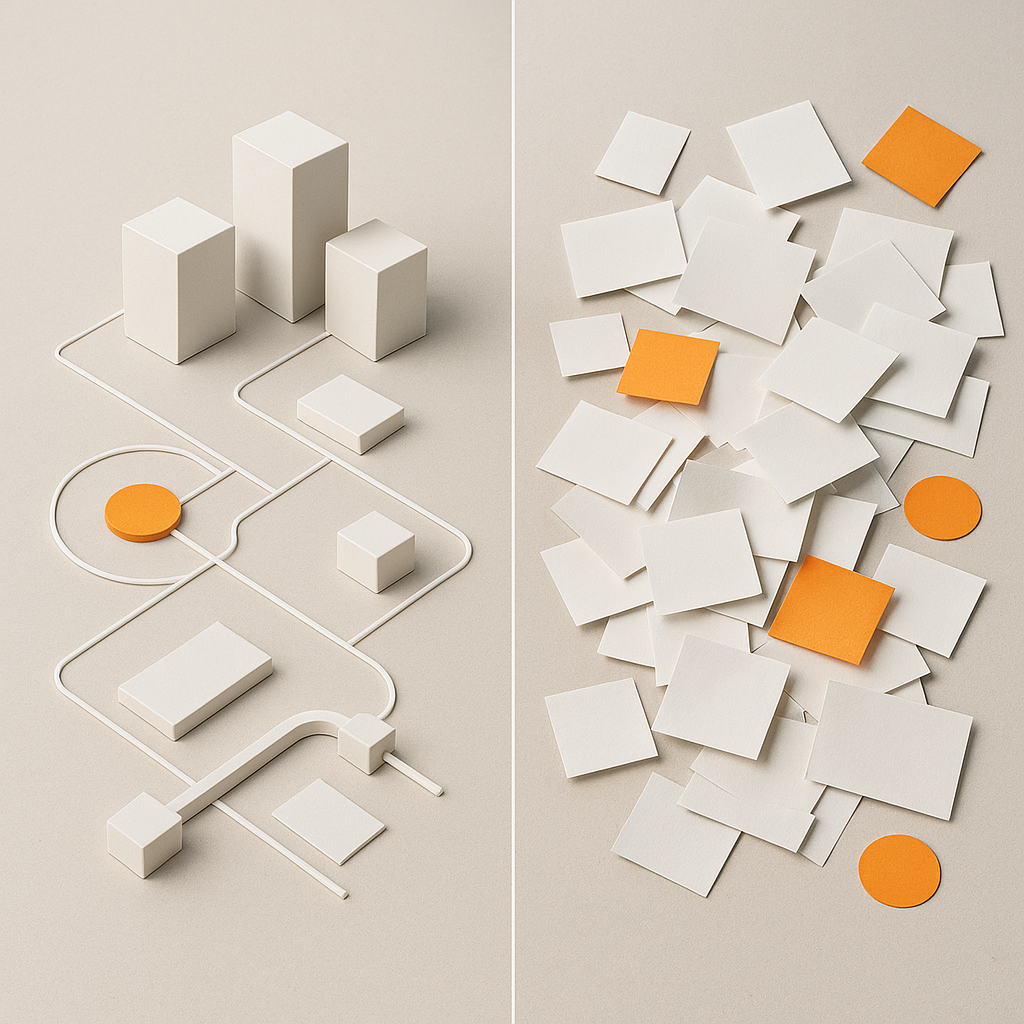 Infraestructura empresarial frente a acumulación de tareas